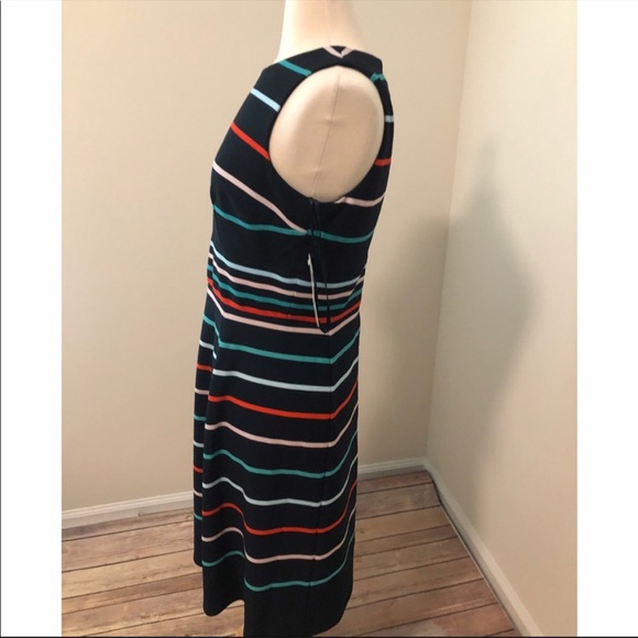 🦋 NWT Sandra Darren for Dress barn fit and flare scuba - Picture 3 of 12